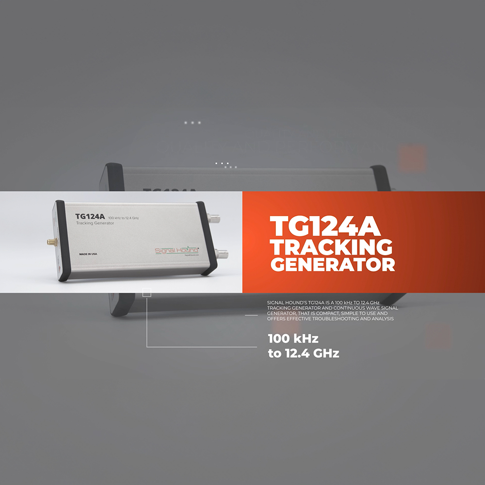 TG124A Tracking Generator Signal Hound