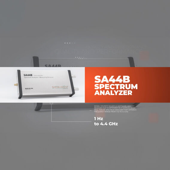 SA44B — 4.4 GHz Spectrum Analyzer Signal Hound
