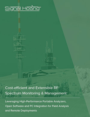 Remote spectrum monitoring and management white paper