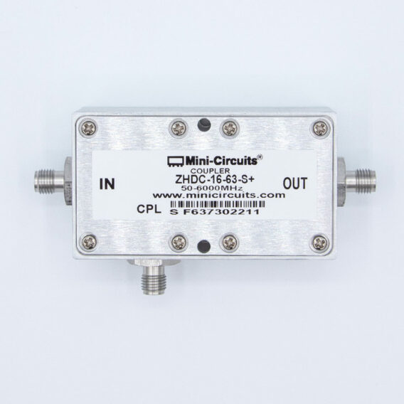 Directional-Coupler---6GHz---ZHDC-16-63-S+- Directional-Coupler---6GHz---ZHDC-16-63-S+-