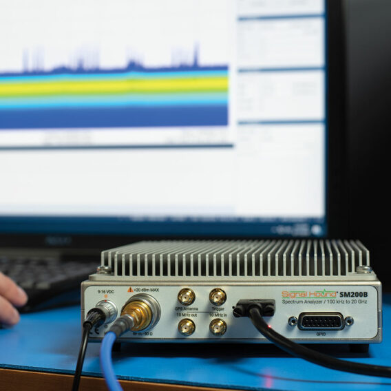 20 GHz spectrum analyzer by Signal Hound